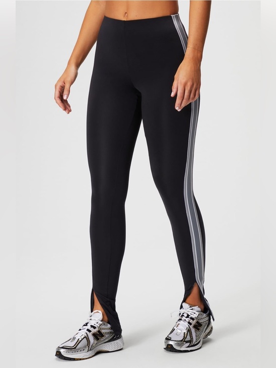Fabletics Pants - NWT Fabletics Motion365+ Twisted Stripe Pull-On Pants Black Size XL (12–14)